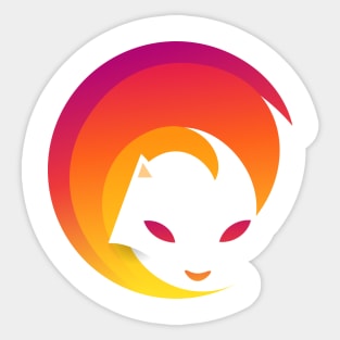 Firefox Sticker